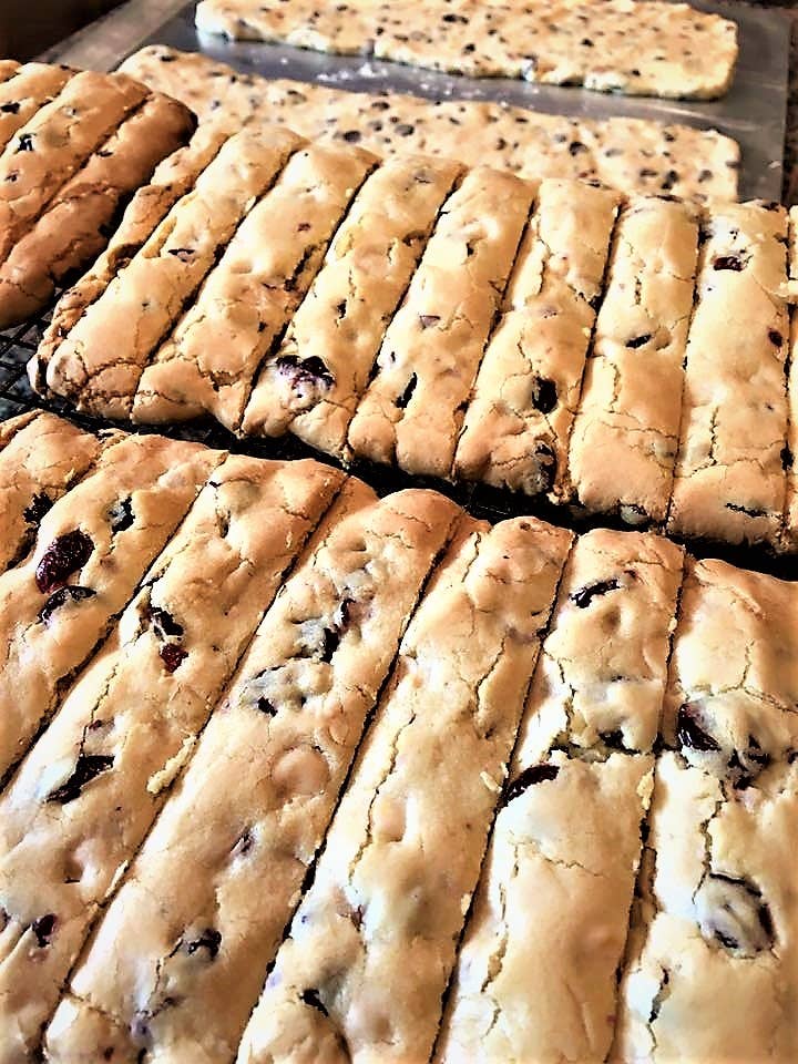 Orange Cranberry Biscotti - Fresh Start Candles