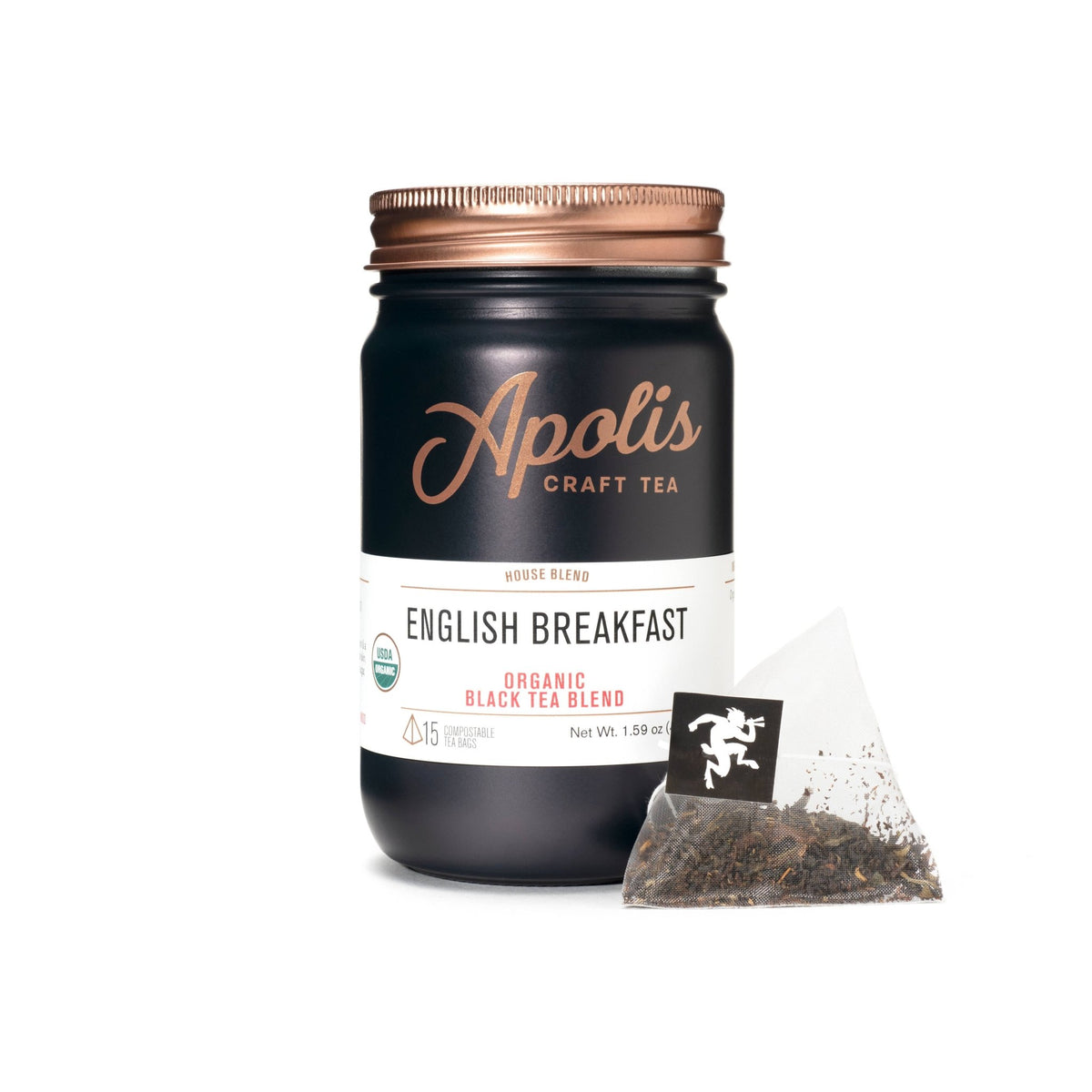 Organic English Breakfast - Tea Bags - Fresh Start Candles