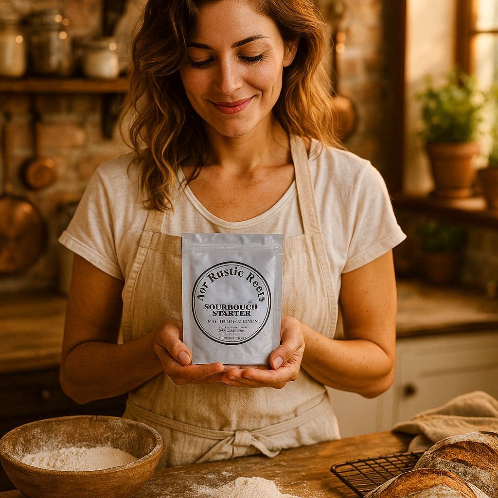 Organic, Non - GMO Sourdough Starter | Freeze Dried | 12gm - Fresh Start Candles
