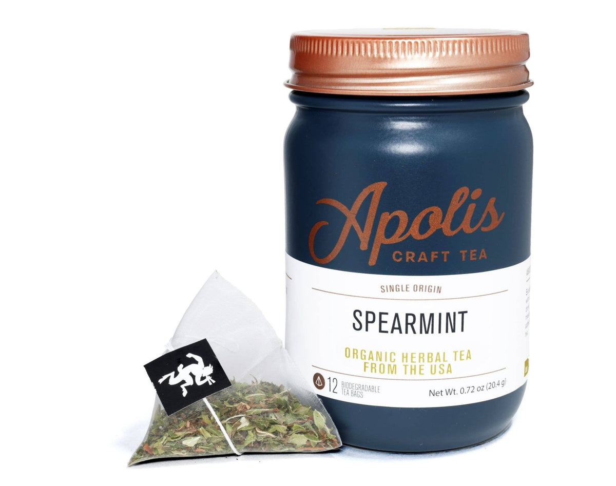 Organic Spearmint: Tea Bags - Fresh Start Candles