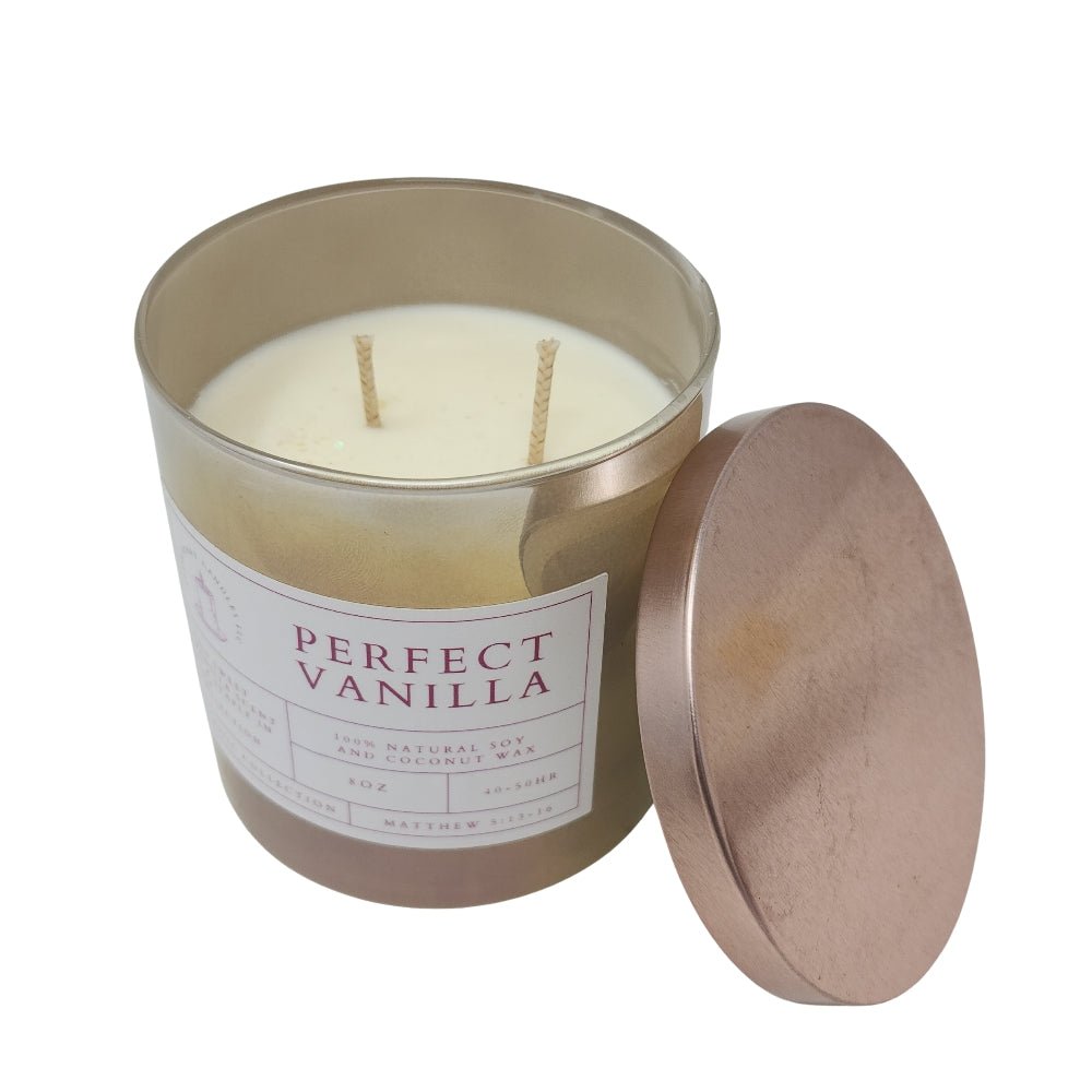 Perfect Vanilla 8oz - Fresh Start Candles