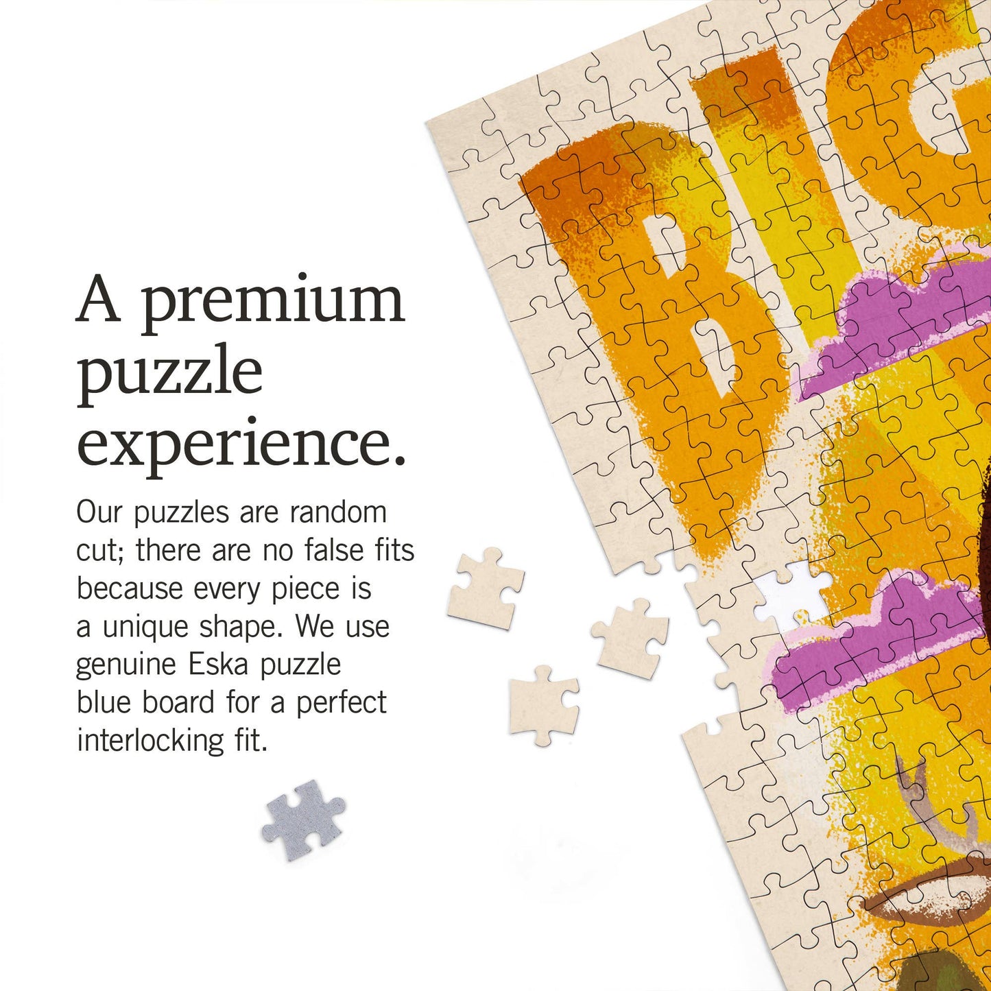 PUZZLE PACK Bigfoot Series 1, Set of 12 Puzzles - Fresh Start Candles