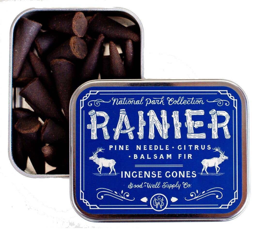 Rainier Incense - National Park Collection - Fresh Start Candles