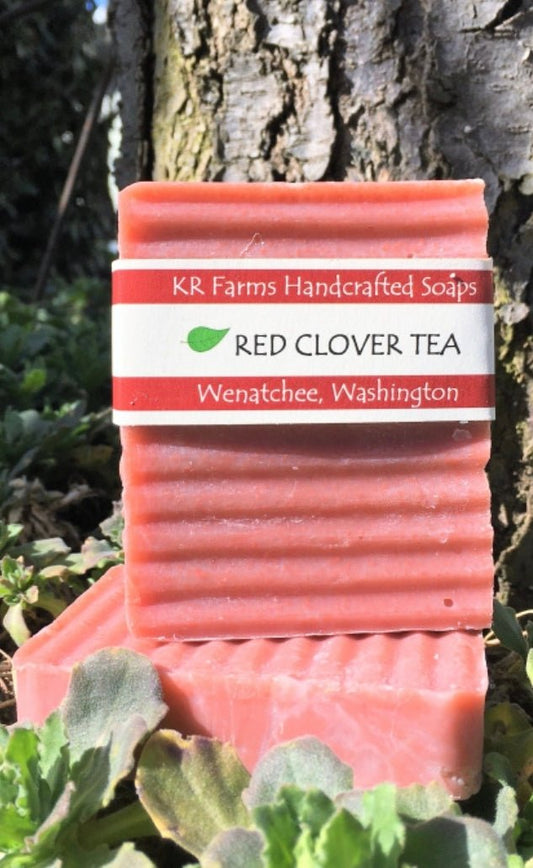 Red Clover Tea Natural Soap - Fresh Start Candles