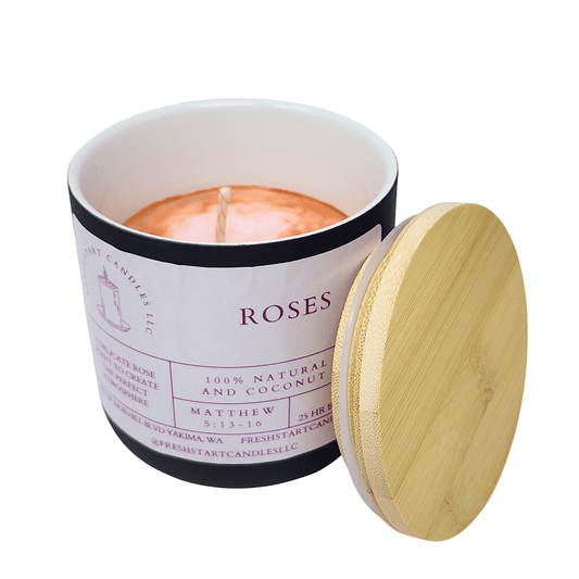 Roses 8oz - Fresh Start Candles