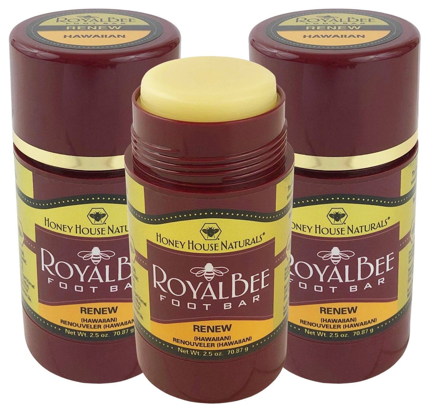 Royal Bee Foot Bar - Individual: Renew - Fresh Start Candles