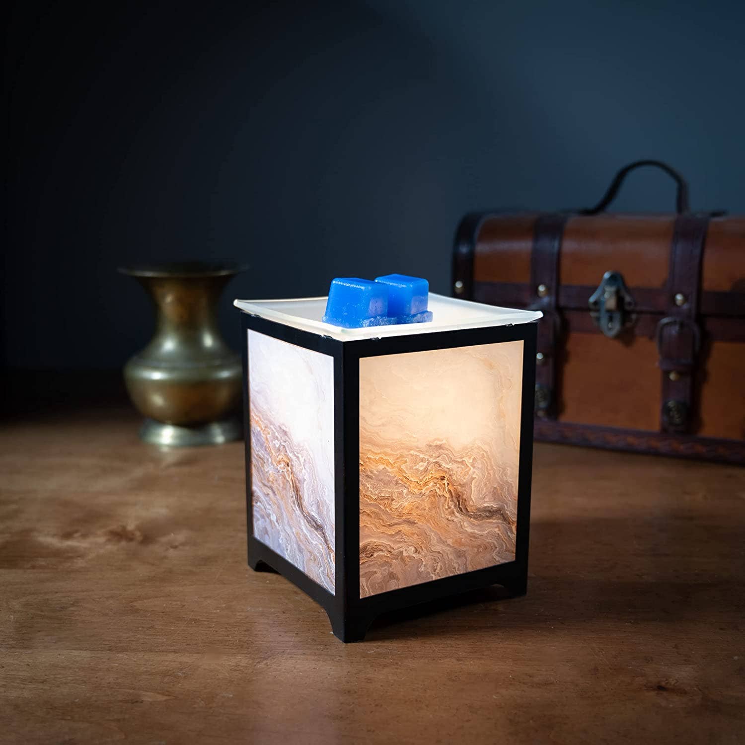 Sandy Wave Fragrance and Wax Warmer - Fresh Start Candles