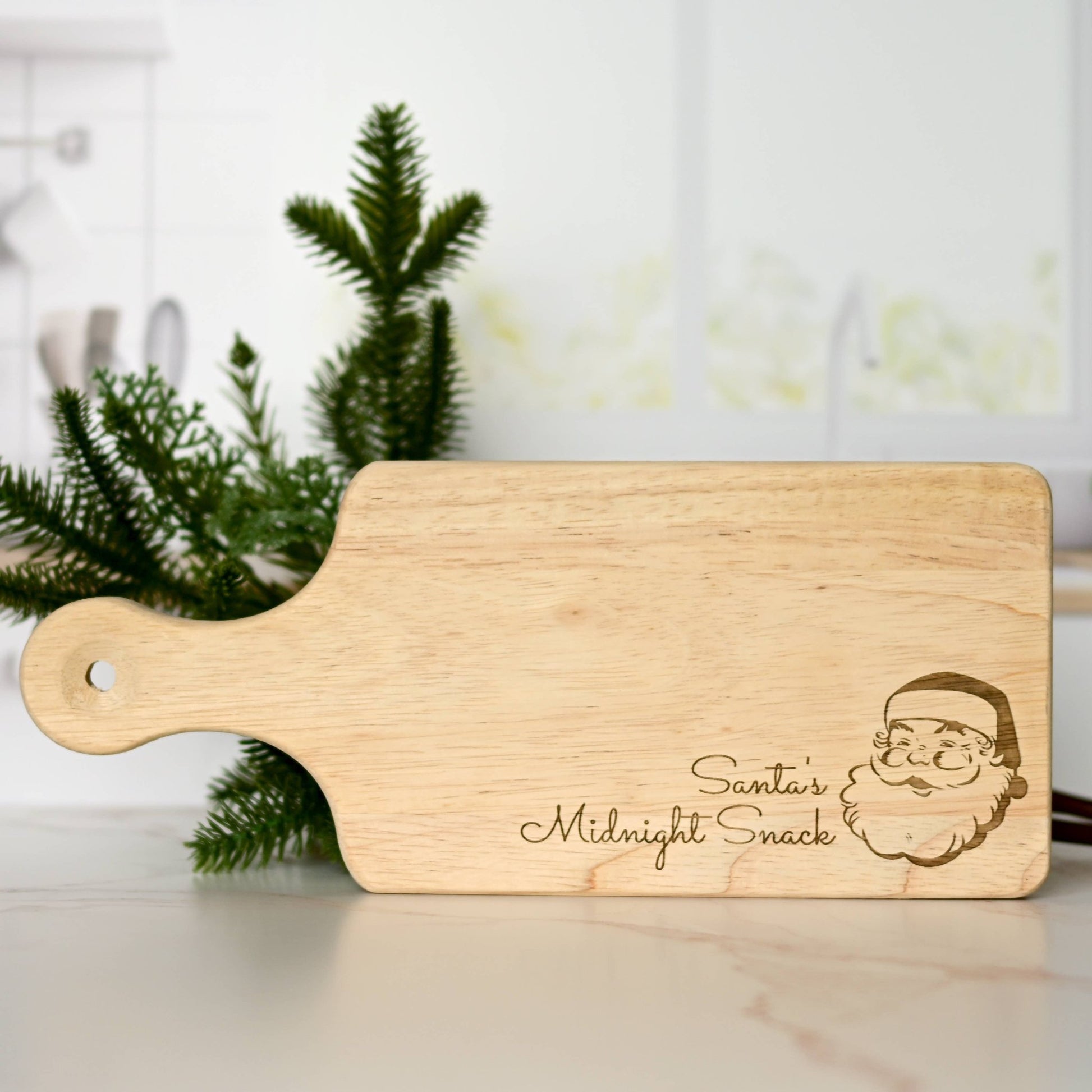 Santa's Midnight Snack Board for Holiday Milk and Cookies - Fresh Start Candles