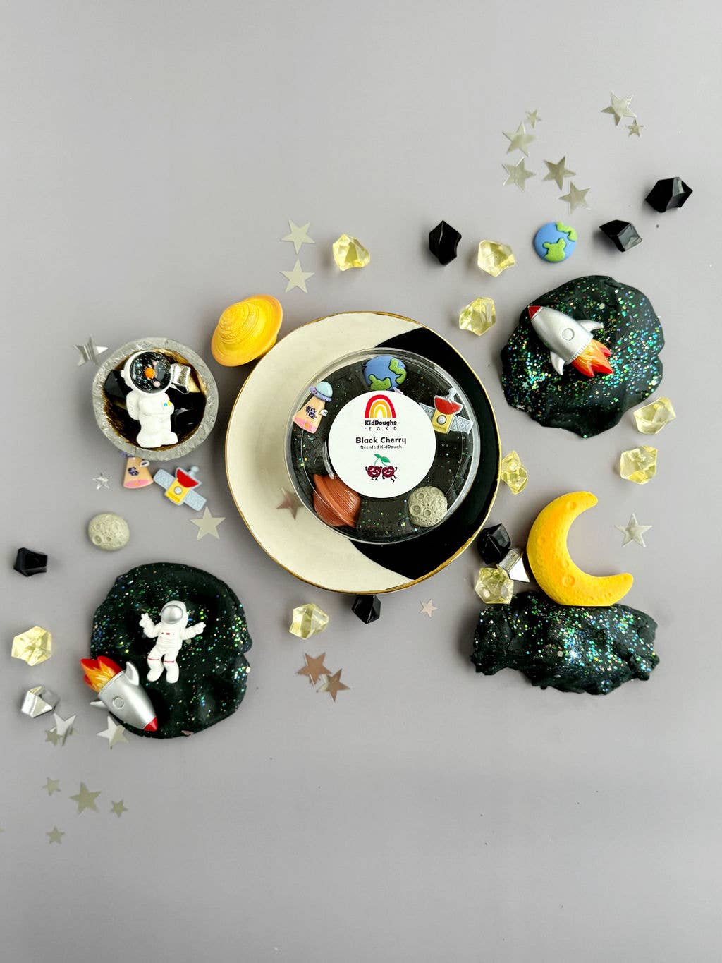Space KidDough Play Kit - Fresh Start Candles