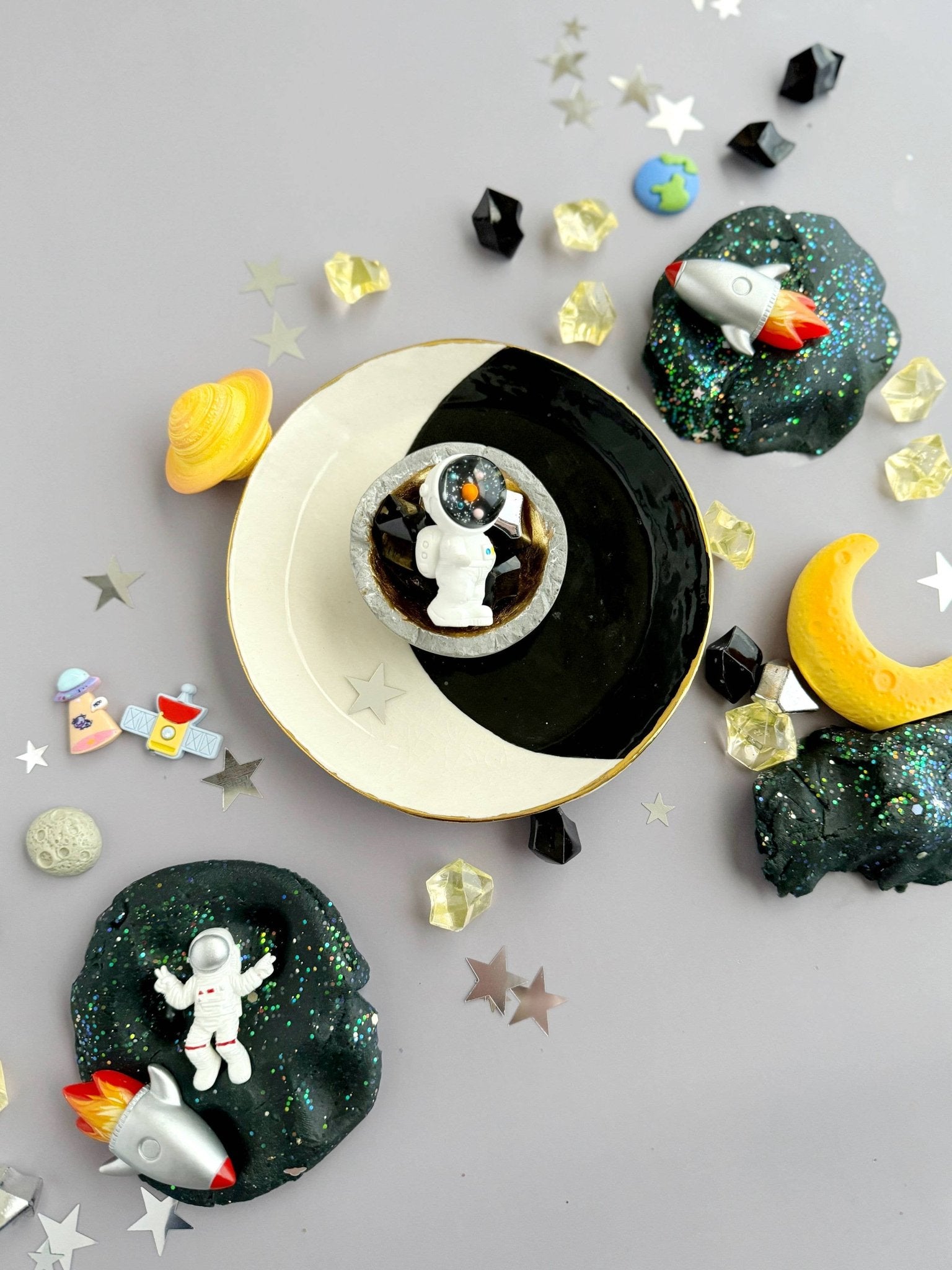 Space KidDough Play Kit - Fresh Start Candles