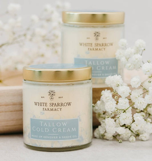 Tallow Cold Cream - Make Up Remover & Shave oil - Fresh Start Candles