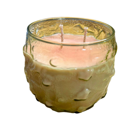 Texured Seafoam Green Glass - Fresh Start Candles