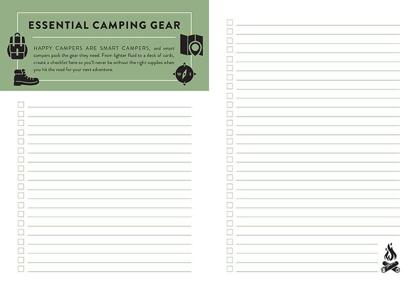 The Camper's Journal - Fresh Start Candles