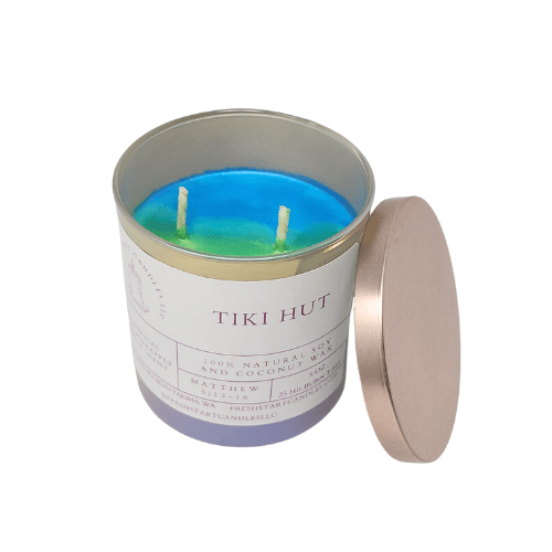 Tiki Hut 8oz - Fresh Start Candles