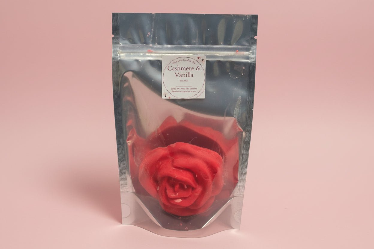 Valentine Rose Shaped Wax Melt 2oz - Fresh Start Candles