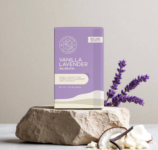Vanilla Lavender Tea: 3 oz Box - Fresh Start Candles