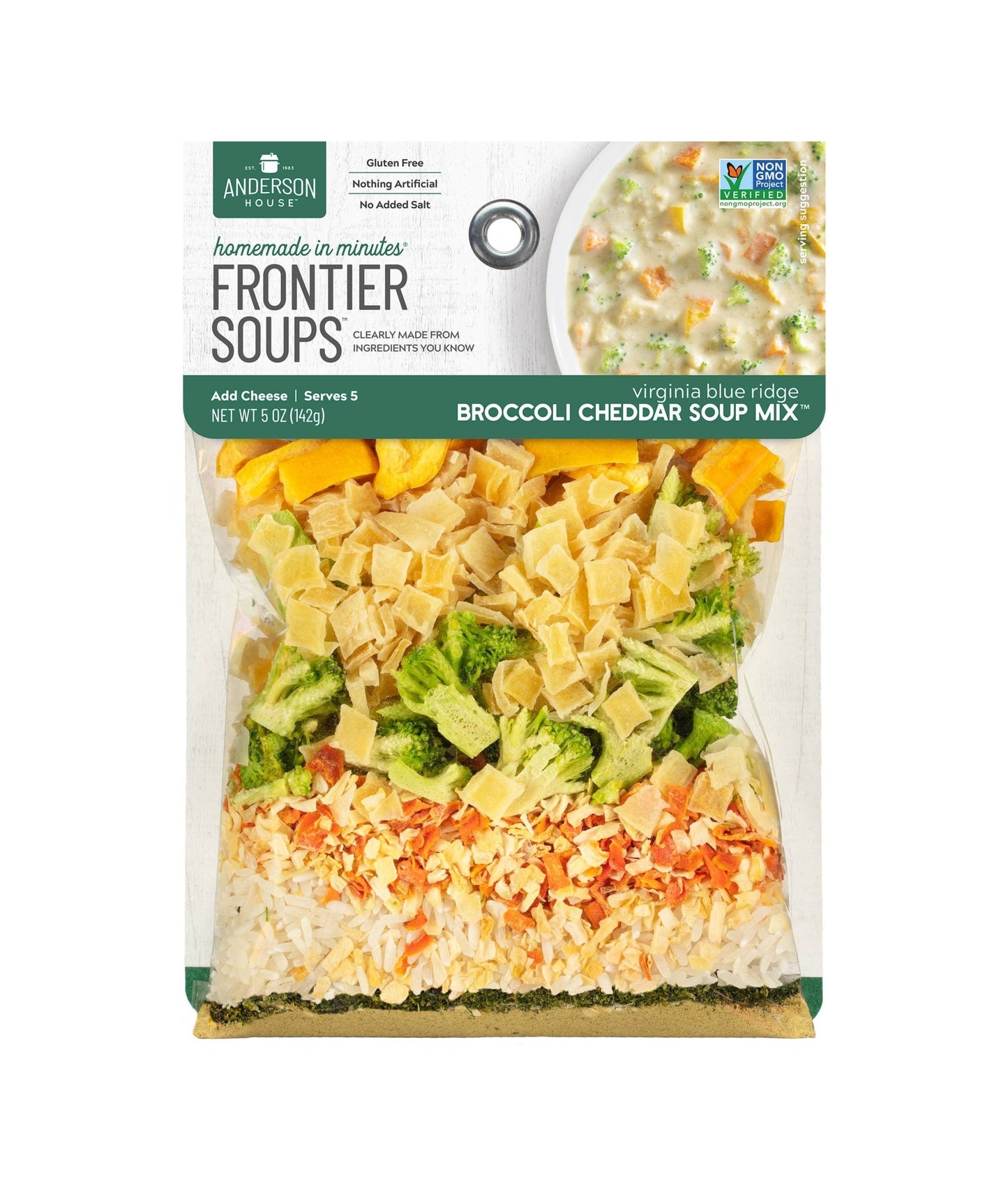 Virginia Blue Ridge Broccoli Cheddar Soup Mix - Fresh Start Candles