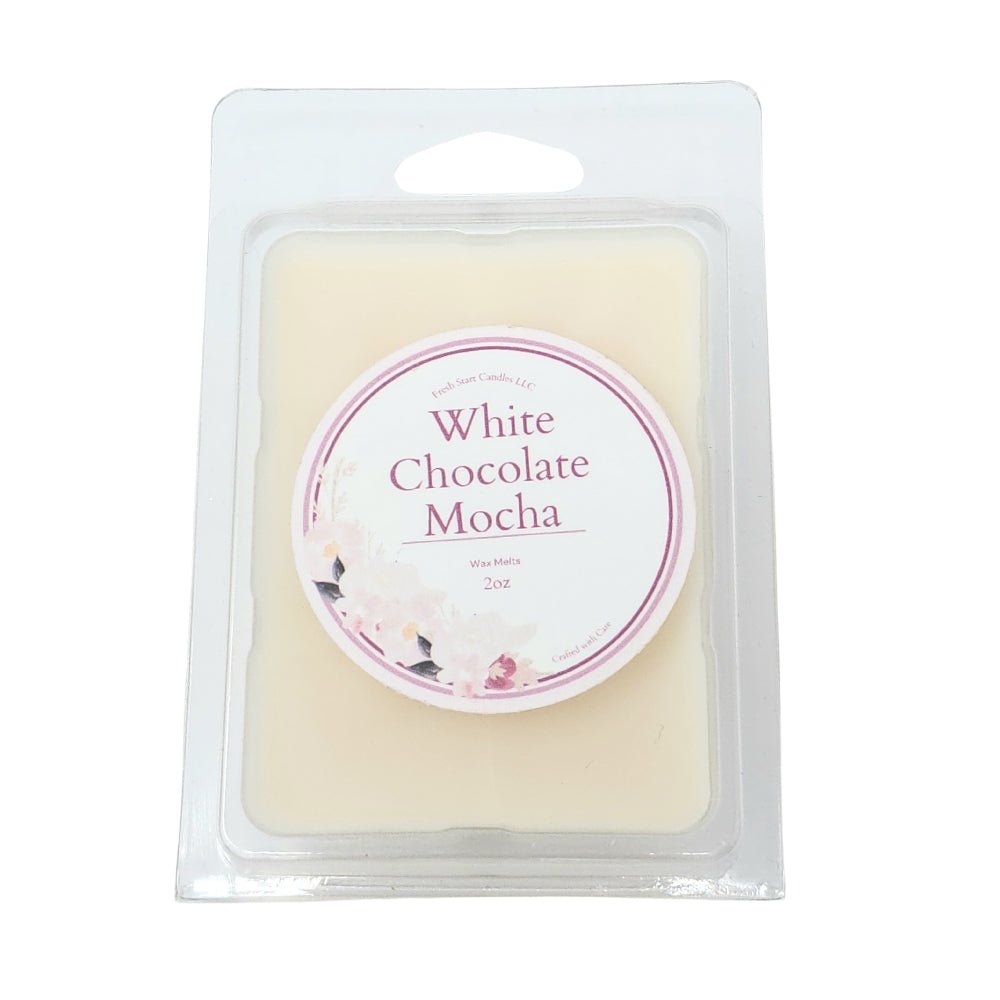 White Chocolate Mocha Wax Melt 2oz - Fresh Start Candles