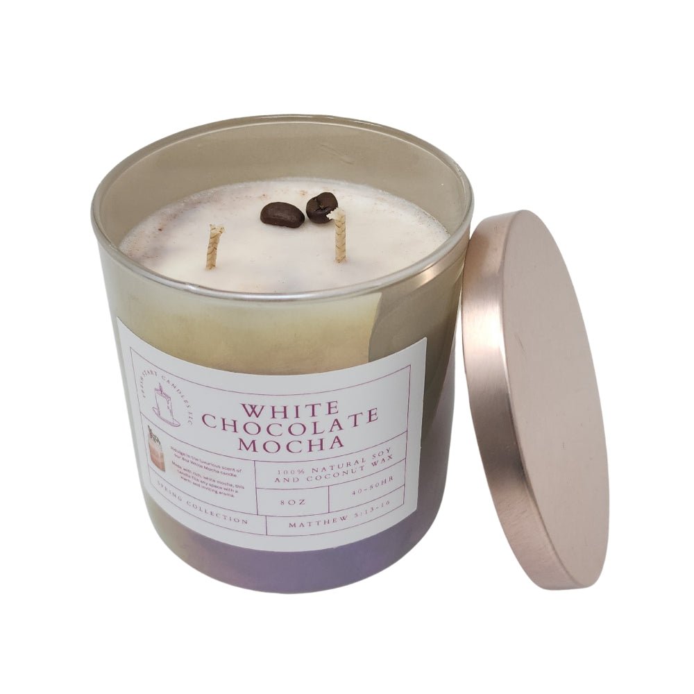 White Mocha 8oz - Fresh Start Candles